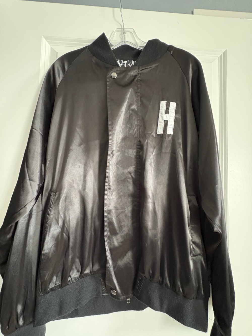 Hotel 1171 CA Satin Bomber Jacket